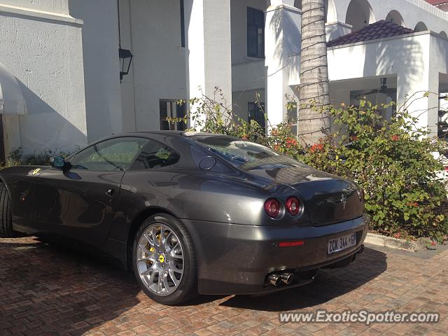 Ferrari 612 spotted in Umhlanga, South Africa