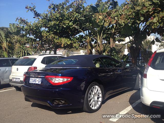 Maserati GranCabrio spotted in Umhlanga, South Africa