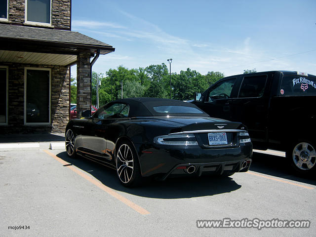 Aston Martin DBS spotted in Caledonia, Canada