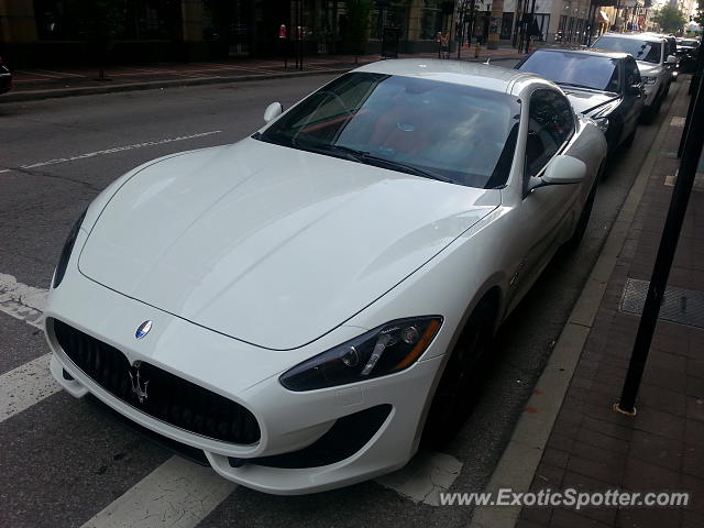 Maserati GranTurismo spotted in Cincinnati, Ohio