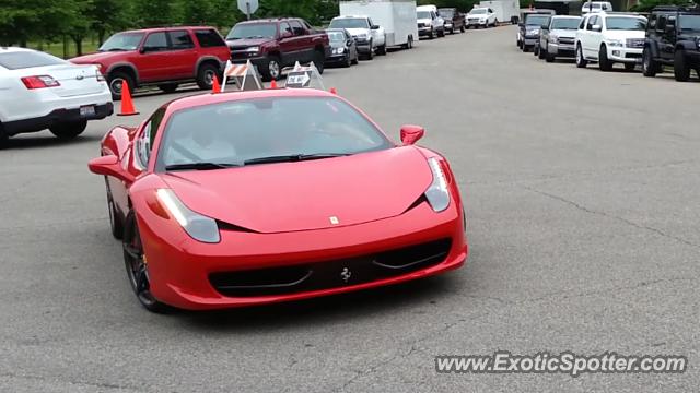 Ferrari 458 Italia spotted in Cincinnati, Ohio