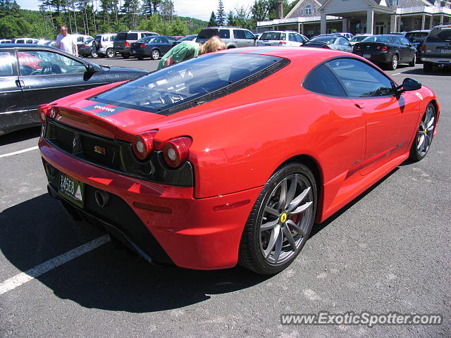 Ferrari F430 spotted in Skytop, Pennsylvania