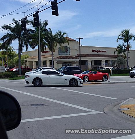 Ferrari 458 Italia spotted in Boca Raton, Florida