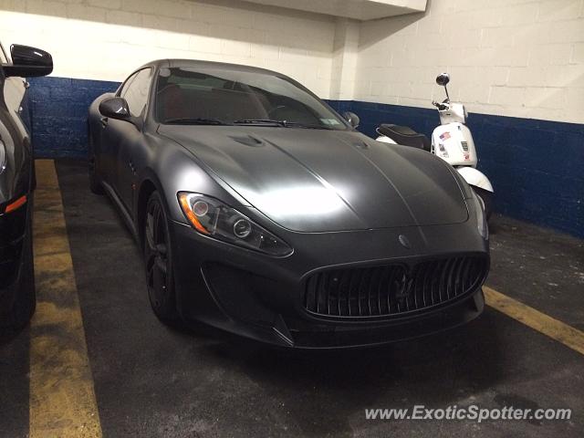 Maserati GranTurismo spotted in New york, New York