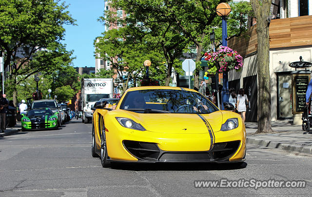 Mclaren MP4-12C spotted in Toronto, Canada