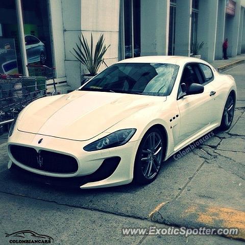 Maserati GranTurismo spotted in Bogota, Colombia