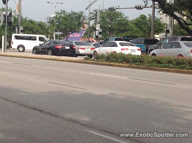 Maserati GranTurismo spotted in Houston, Texas