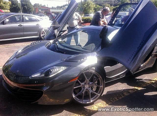 Mclaren MP4-12C spotted in Victor, New York