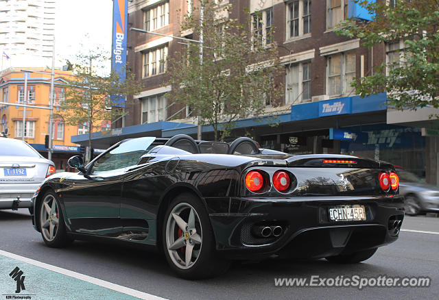 Ferrari 360 Modena spotted in Sydney, Australia