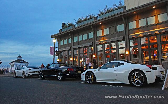 Ferrari 458 Italia spotted in Long Branch, New Jersey