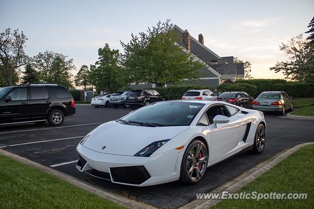 Lamborghini Gallardo spotted in Barrington, Illinois