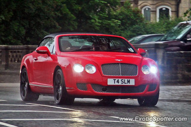 Bentley Continental spotted in Harrogate, United Kingdom