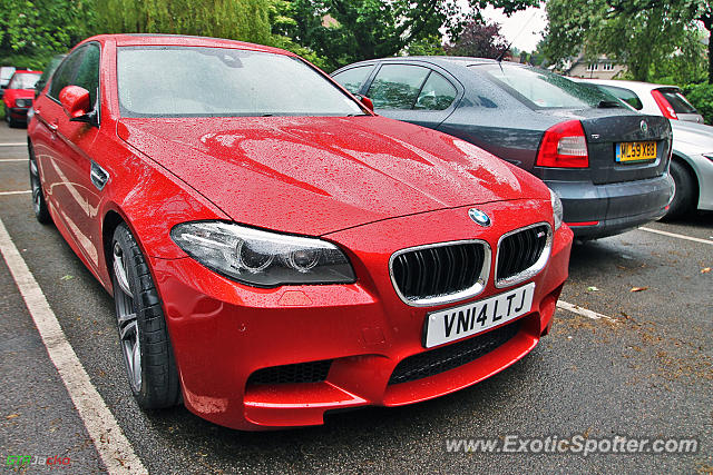 BMW M5 spotted in Harrogate, United Kingdom