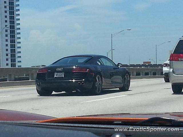 Audi R8 spotted in Miami, Florida