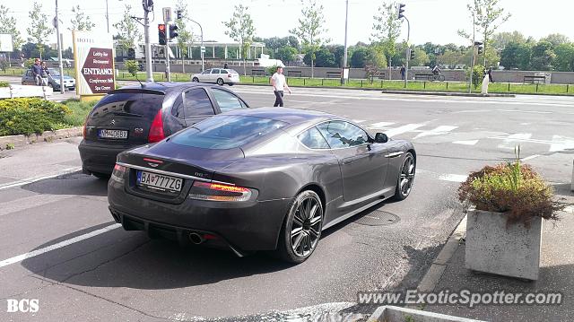 Aston Martin DBS spotted in Bratislava, Slovakia