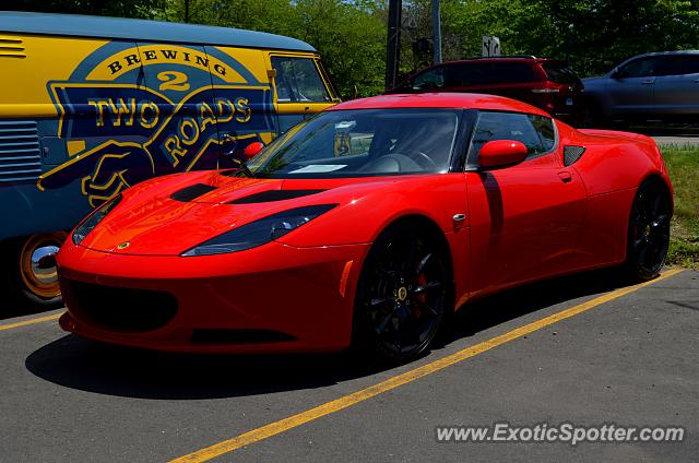 Lotus Evora spotted in Greenwich, Connecticut
