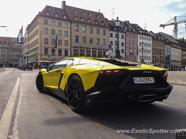 Lamborghini Aventador spotted in Munich, Germany