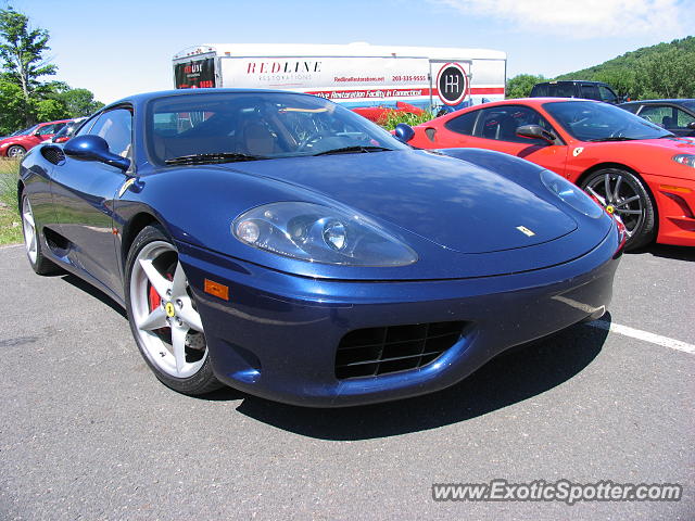 Ferrari 360 Modena spotted in Skytop, Pennsylvania