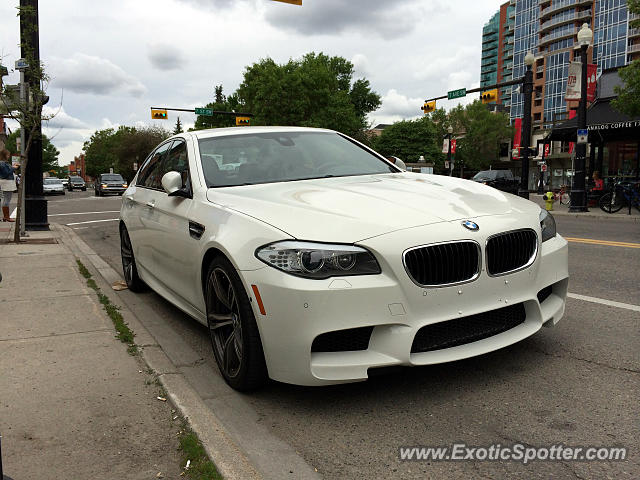 BMW M5 spotted in Calgary, Canada