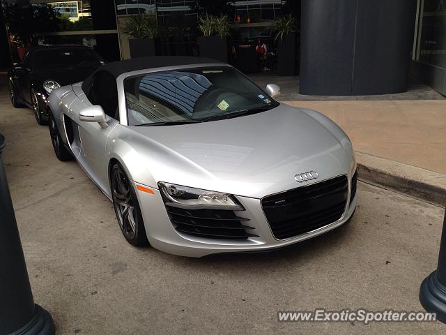 Audi R8 spotted in Houston, Texas