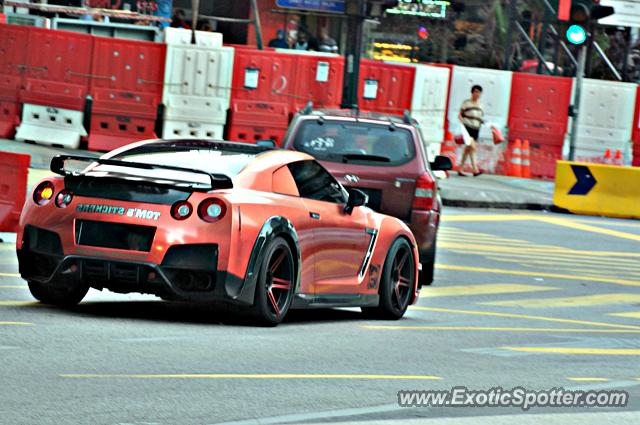 Nissan GT-R spotted in Bukit Bintang KL, Malaysia