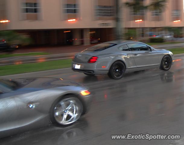 Bentley Continental spotted in Fort Lauderdale, Florida