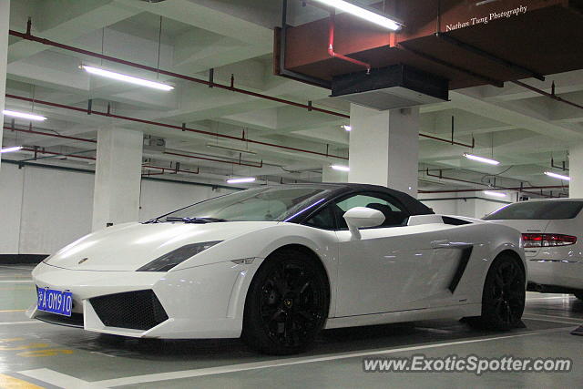 Lamborghini Gallardo spotted in Shanghai, China