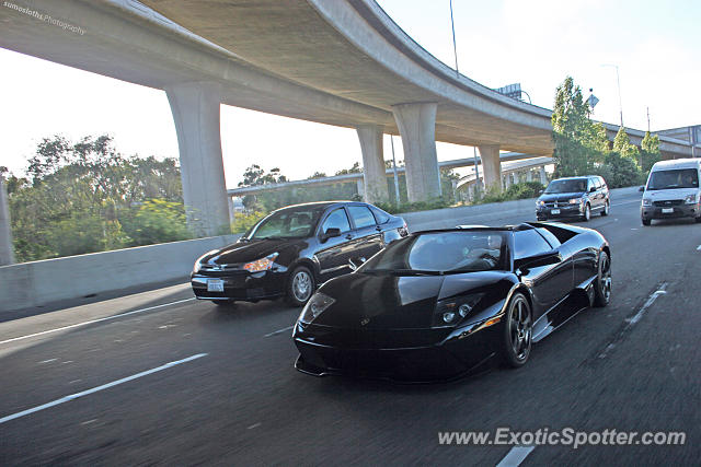 Lamborghini Murcielago spotted in Millbrae, California