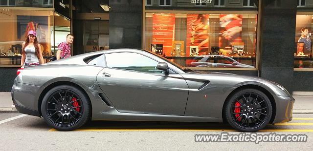 Ferrari 599GTB spotted in Zurich, Switzerland