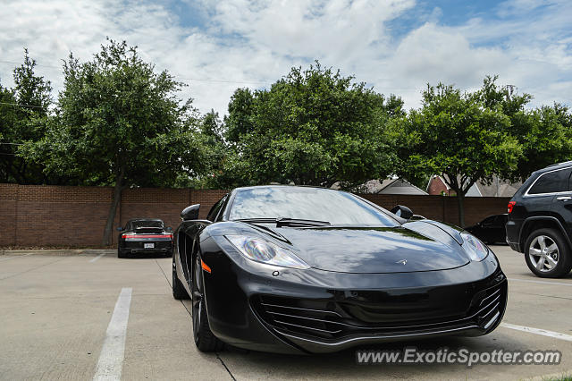 Mclaren MP4-12C spotted in Dallas, Texas