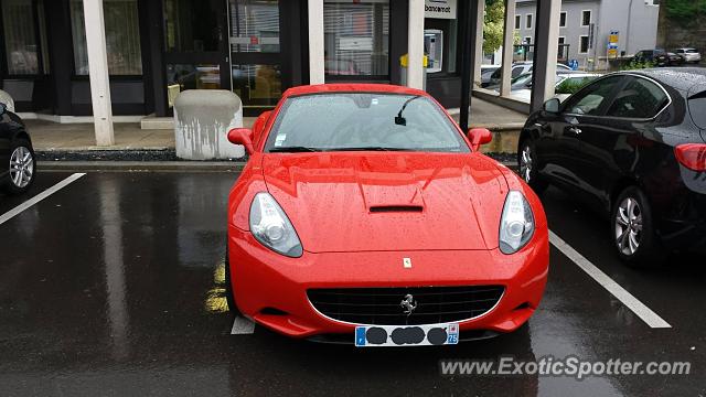 Ferrari California spotted in Luxembourg, Luxembourg