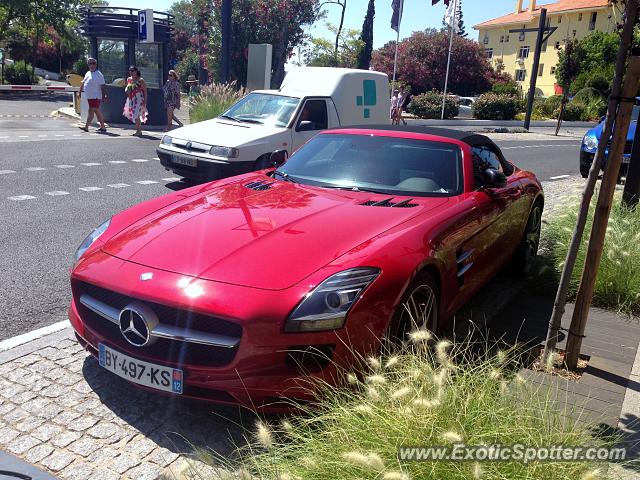 Mercedes SLS AMG spotted in Vilamoura, Portugal