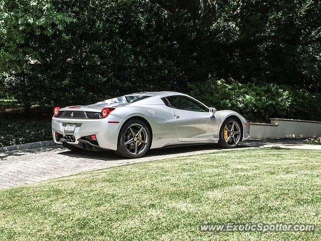 Ferrari 458 Italia spotted in Dallas, Texas