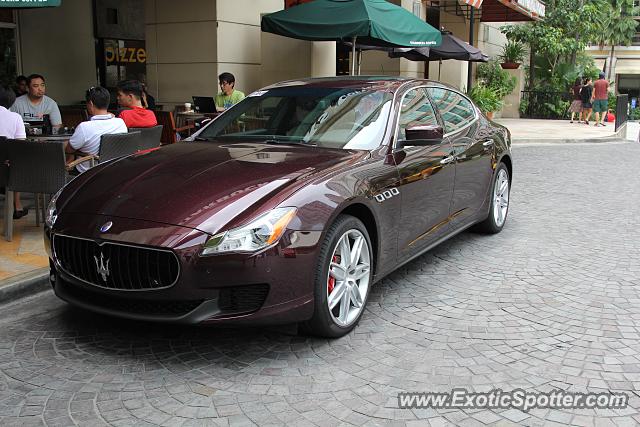 Maserati Quattroporte spotted in Makati, Philippines