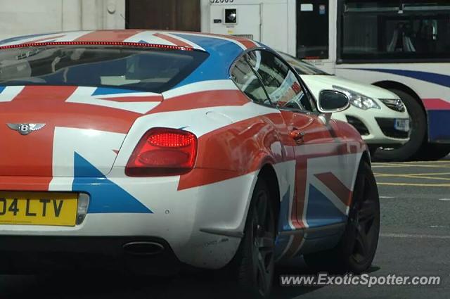 Bentley Continental spotted in Bristol, United Kingdom