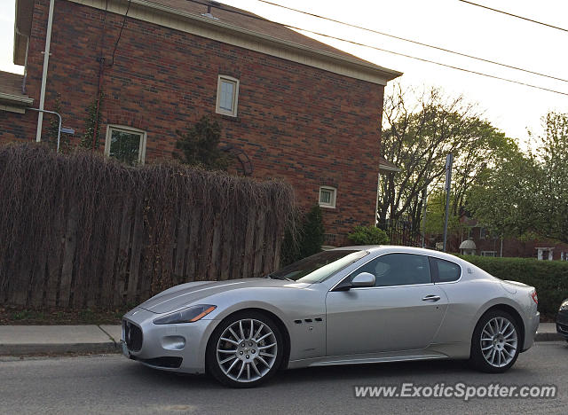 Maserati GranTurismo spotted in Toronto, Canada