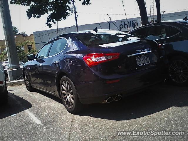 Maserati Ghibli spotted in Hewlett, New York