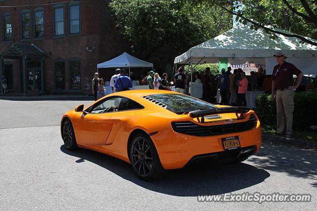 Mclaren MP4-12C spotted in Greenwich, Connecticut