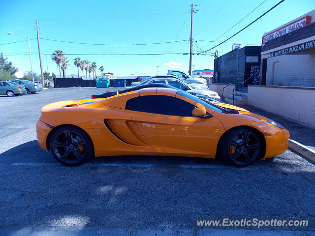 Mclaren MP4-12C spotted in Las Vegas, Nevada