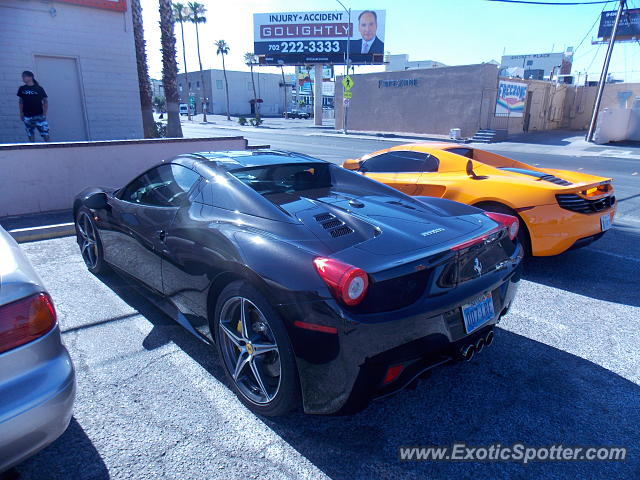 Ferrari 458 Italia spotted in Las Vegas, Nevada