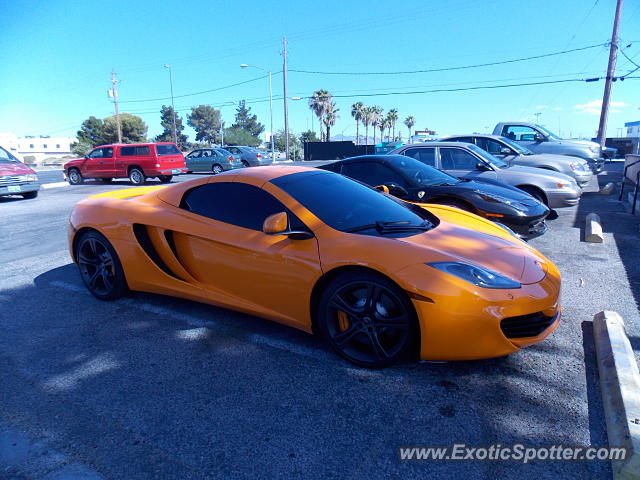 Mclaren MP4-12C spotted in Las Vegas, Nevada