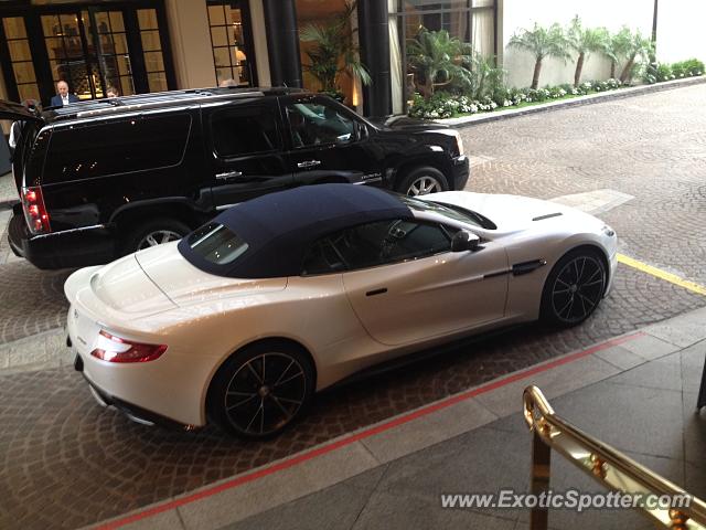 Aston Martin Vanquish spotted in Bevery Hills, California