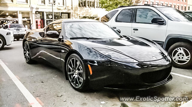 Lotus Evora spotted in Indianapolis, Indiana