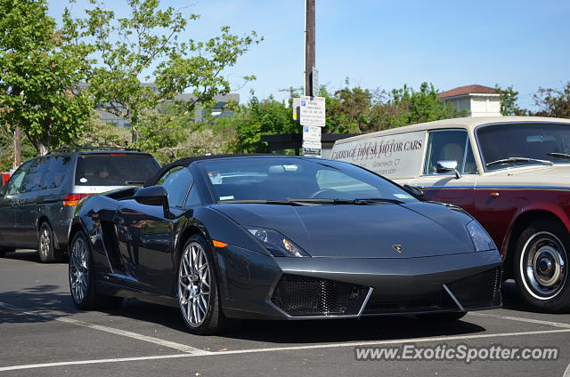 Lamborghini Gallardo spotted in Greenwich, Connecticut