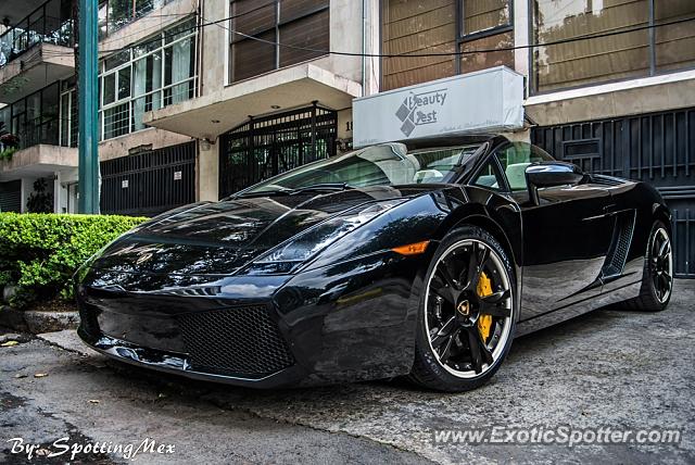 Lamborghini Gallardo spotted in Mexico city, Mexico