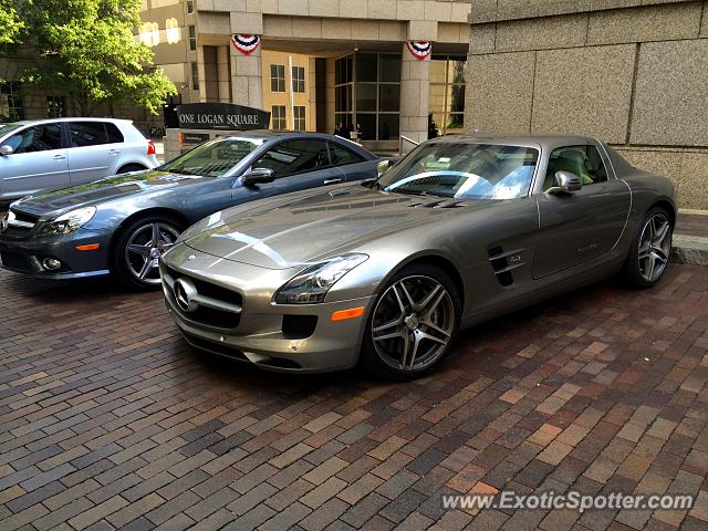 Mercedes SLS AMG spotted in Philadelphia, Pennsylvania