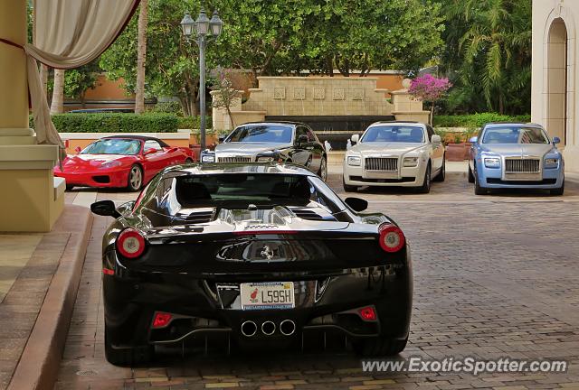 Ferrari 458 Italia spotted in Miami, Florida