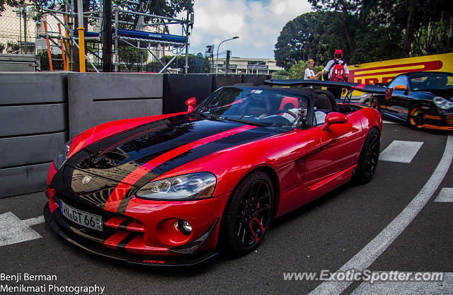 Dodge Viper spotted in Monte-Carlo, Monaco