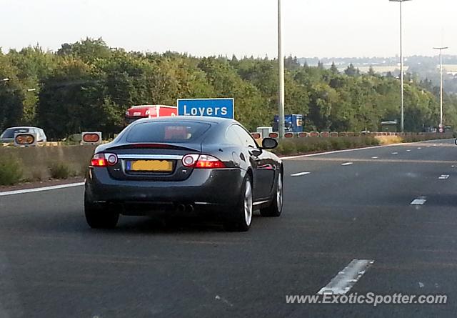 Jaguar XKR spotted in Arlon, Belgium