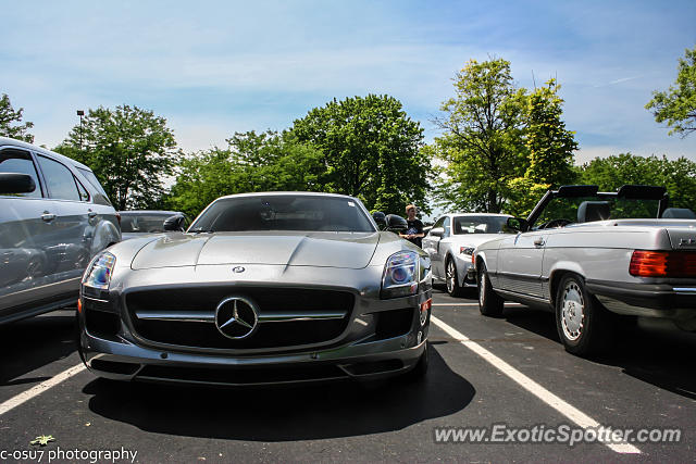 Mercedes SLS AMG spotted in Cincinnati, Ohio